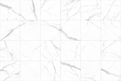 Керамогранит Marble Mosaic Calacatta Superior Pol 60x60 белый полированный под камень