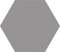 Керамогранит Codicer Basic Grey Hex25 22x25 бежевый / серый матовый моноколор