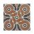 Напольная вставка Роскошная мозаика ВК 10 6x6 Ришат керамическая матовая/глянцевая