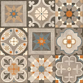 Декоративная плитка Cersanit C-LO4R452D Loft 42x42 бежевая глазурованная матовая с орнаментом