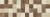 Настенная плитка Laparet 00-00-5-17-30-11-486 х9999118895 Libra 60x20 коричневая глазурованная глянцевая / неполированная под мозаику / под мрамор