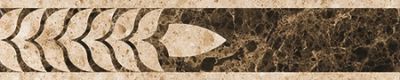 Натуральный камень Marmocer PJD-SDPH019 19 Бордюр 60x12 бежевый / коричневый матовый под камень