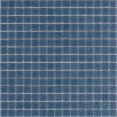 Мозаика ROSE MOSAIC A54 Matrix color 2 (размер чипа 10x10 мм) 31.8x31.8 синяя глянцевая моноколор