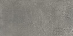 Керамогранит Prissmacer Ess. Dec. Bercy Antracita 60x120 серый матовый / рельефный под бетон / узоры / орнамент