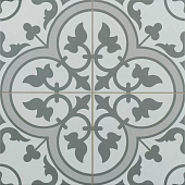 Керамогранит Etili Seramik Ledbury Slate Grey Pre-cut 45x45 серый глазурованный матовый с орнаментом