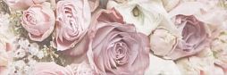 Декоративная плитка Ceramika Konskie 45651 Glamour Flower A 25x75 розовая глянцевая флористика