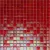 Мозаика Rose Mosaic WB96 Rainbow 31.8x31.8 красная глянцевая перламутр, чип 10x10 квадратный