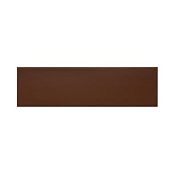 Фасадная плитка Incolor С0005012 Brick 28 Choco (SP6) 8.4x28.3 коричневая матовая моноколор