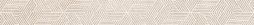 Бордюр настенный LASSELSBERGER CERAMICS 1504-0417 Дюна 4x40 бежевый матовый орнамент