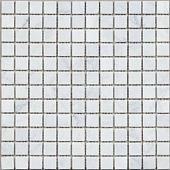 DAO-536-23-8 Carrara мозаика камень винтаж 300х300 чип 23х23 (0,09м)