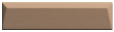 Настенная плитка 41zero42 4100609 Biscuit Peak Terra 5x20 коричневая матовая 3D узор / моноколор