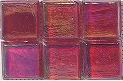 Мозаика Rose Mosaic SWJ198 Casablanca / Galaxy 31.8x31.8 розовая глянцевая перламутр, чип 10x10 квадратный