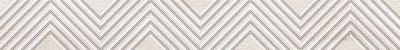 Бордюр настенный LASSELSBERGER CERAMICS 1504-0171 Мореска 4,9х40 бежевый матовый геометрия
