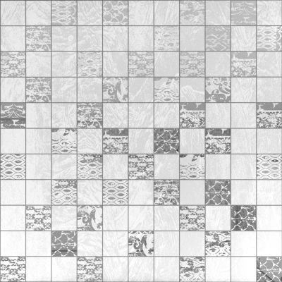 Мозаика Altacera DW7MSV00 Glent 30.5x30.5 белая / серая матовая под мозаику