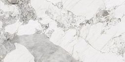 Керамогранит Marble Mosaic Divine Pol (рисунок соединяется до бесконечности A+B+C+D+E+F) 90x180 серый / белый полированный под камень