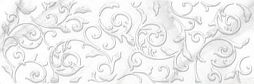 Декоративная плитка Laparet 17-03-01-478-0 Altair 60x20 белая глазурованная матовая / неполированная под мрамор