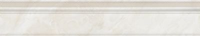 Плинтус Eurotile Ceramica 950 Crystile 89.5x16 бежевый / коричневый глянцевый под мрамор