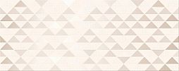 Декоративная плитка Azori 587062001 Декор Vela Beige Confetti 20.1x50.5 глазурованная глянцевая геометрия