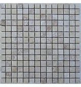 Мозаика FK Marble 35678 Mix Mosaic Travertine Mix 20-7T 30.5x30.5 микс матовая