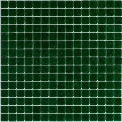 Мозаика ROSE MOSAIC A26 Matrix color 2+ (размер чипа 10x10 мм) 31.8x31.8 зеленая глянцевая моноколор