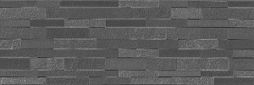 Настенная плитка Kerama Marazzi 13055R Гренель 89.5x30 темно-серая матовая под камень