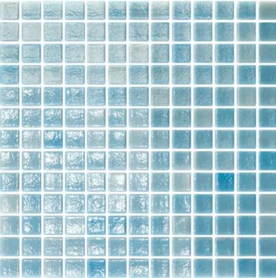 Мозаика Togama Niebla Piscina Pool & Wellness SPA 34x34 голубая глянцевая / рельефная под камень