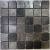 Мозаика TAU Ceramica 03083-0018 Corten B 30x30 серая / черная матовая под металл, чип 5x5 квадратный
