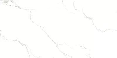 Керамогранит Velsaa Sisam White Glossy 60x120 белый полированный под камень / мрамор