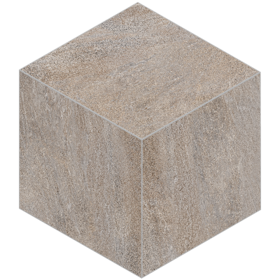 Мозаика Estima Mosaic/TN03_NR/25x29/Cube Tramontana Multicolor 25x29 коричневая неполированная под камень, чип ромб