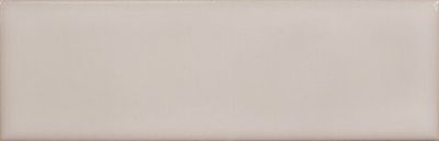 Настенная плитка WOW 124114 Linen 5.2x16 серая глянцевая моноколор