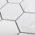 Мозаика Star Mosaic PMFQ82223 / С0004061 Hexagon big Carrara Matt 25.6х29.5 белая матовая под мрамор, чип 95x110 мм гексагон