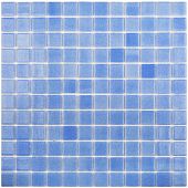 Мозаика Vidrepur 1043512 Antid. №110 (на сетке) 31.7х31.7 синяя противоскользящая, чип 25x25 квадратный