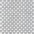 Мозаика Роскошная мозаика МС 2032 30х30 шахматка мелаллик серебряная/платиновая глянцевая, чип 15х15 квадратный