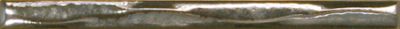 Бордюр карандаш Kerama Marazzi 181 Волна 20x1.5 металл матовый волнистый