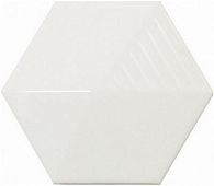 Настенная плитка Equipe 23069 Magical 12.4x10.7 белая глянцевая 3d узор / моноколор