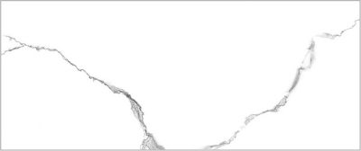 Настенная плитка Global Tile 10100001338 60х25 белая глянцевая под мрамор