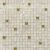 Мозаика Роскошная мозаика МС 2020 30х30 микс золотая/молочная матовая/молочная колотая глянцевая, чип 15х15 квадратный