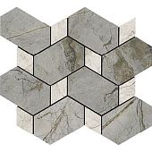 Декор Ava La Fabbrica 196093 Bolgheri Stone Tex Sage Nat Ret 26x30 серый матовый под камень