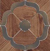 Декор Kerama Marazzi ID85 Гранд Вуд 19.6x19.6 коричневый матовый под дерево