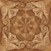 Керамогранит Gracia Ceramica 010404001716 Belvedere natural PG 03 450х450 коричневый матовый под дерево / орнамент