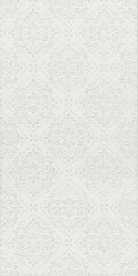 Настенная плитка Kerama Marazzi 11249R Флориан 30x60 белая матовая / структурная с орнаментом