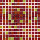 Мозаика Ezarri Mix 25006-Д микс 31.3х49.5 красная глянцевая