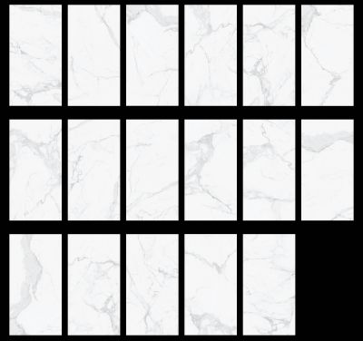 Керамогранит Marble Mosaic Calacatta Deluxe Pol 60x120 белый полированный под камень