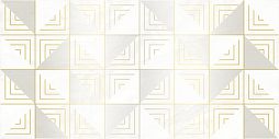 Декоративная плитка Laparet OS\B195\34069 х9999281804 Mania 50x25 белая глазурованная глянцевая под оникс