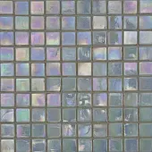 Мозаика Rose Mosaic WJ122 Galaxy 31.8x31.8 серая глянцевая перламутр, чип 15x15 квадратный