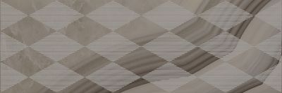 Декоративная плитка Laparet VT\B43\60081 х9999217164 Agat 60x20 серая глянцевая геометрия