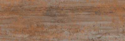 Настенная плитка Azulejos Benadresa xtreme Copper 33.3x100 коричневая глазурованная матовая под металл