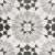 Керамогранит ковер Realonda Marrakech Grey 44.2x44.2 бело-серый глазурованный матовый с орнаментом