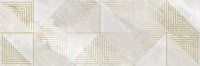Декоративная плитка Laparet х9999281964 Elpaso 75x25 бежевый глазурованная глянцевая орнамент