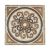Напольная вставка Роскошная мозаика ВК 04 6x6 Будапешт керамическая матовая/глянцевая